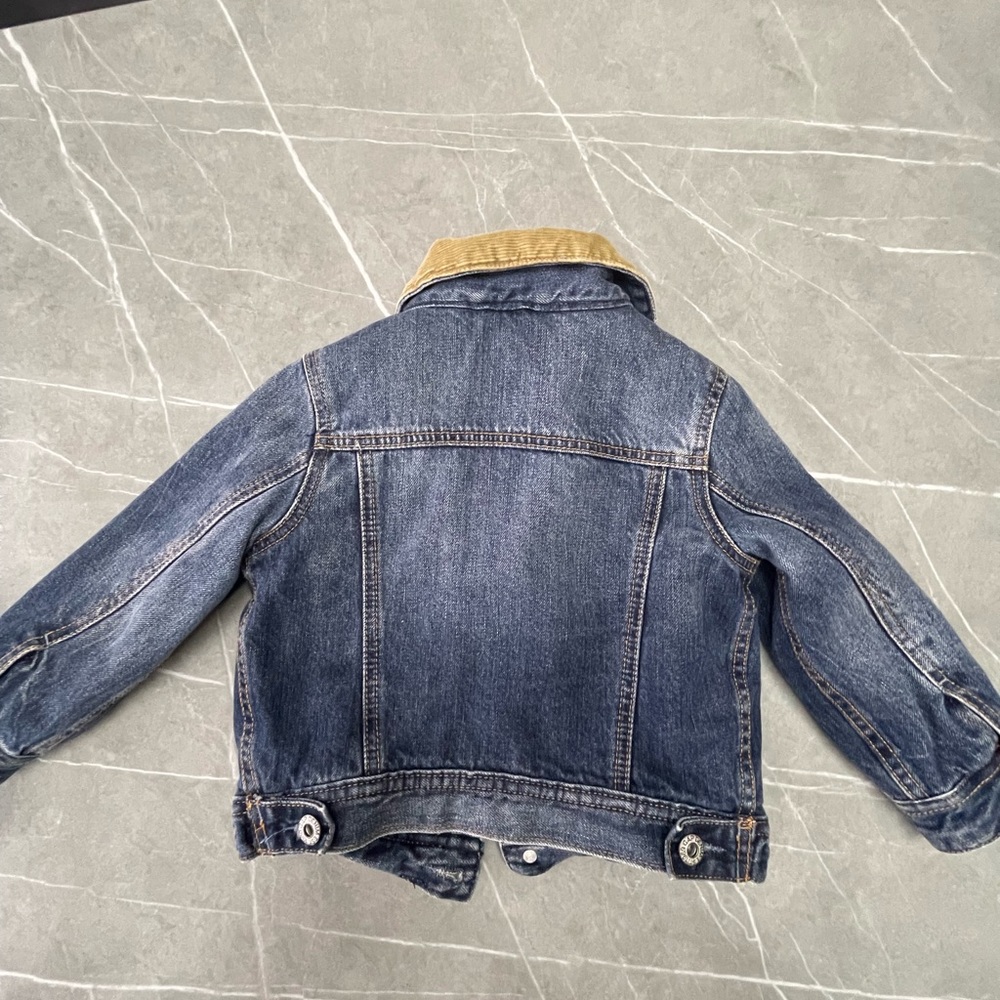 Baby Gap Warm Denim Jacket Sz. 2 years - Picture 2 of 3